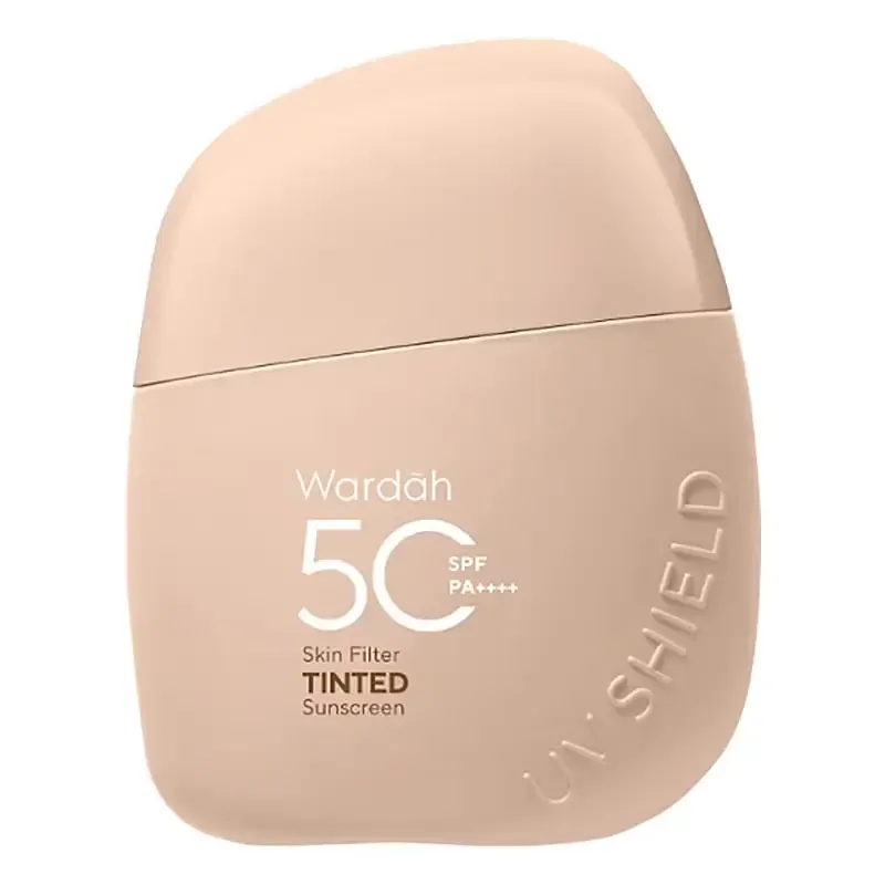wardah UV Shield Skin Filter Tinted Sunscreen SPF 50