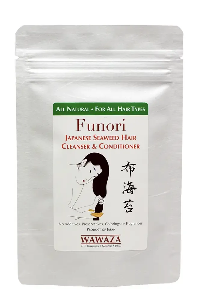 Wawaza Funori Japanese Seaweed Hair Cleanser And Conditioner