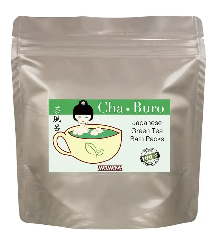 Wawaza Japanese Green Tea Bath Packs