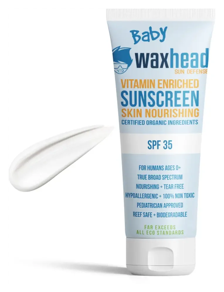 Waxhead Sun Defense Non Toxic Baby Sunscreen SPF 35