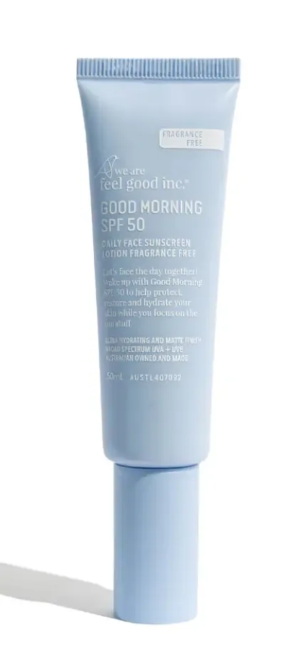 we are feel good inc. Good Morning SPF 50