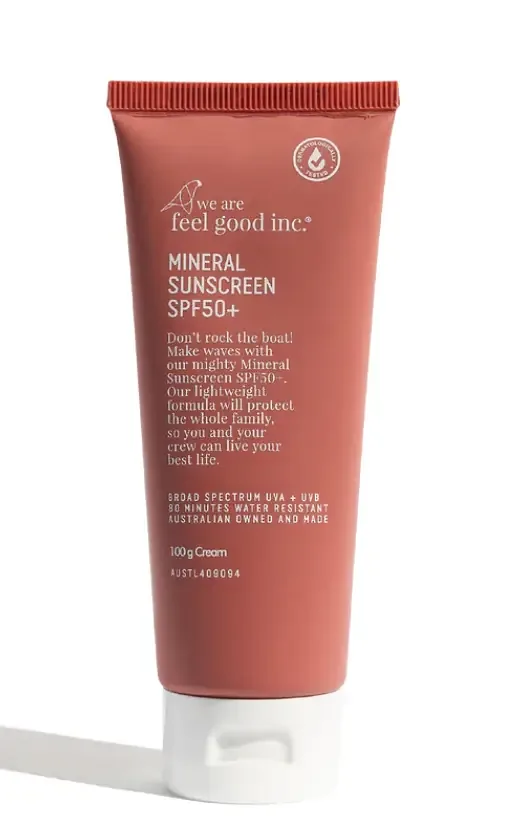 we are feel good inc. Mineral Sunscreen SPF 50+