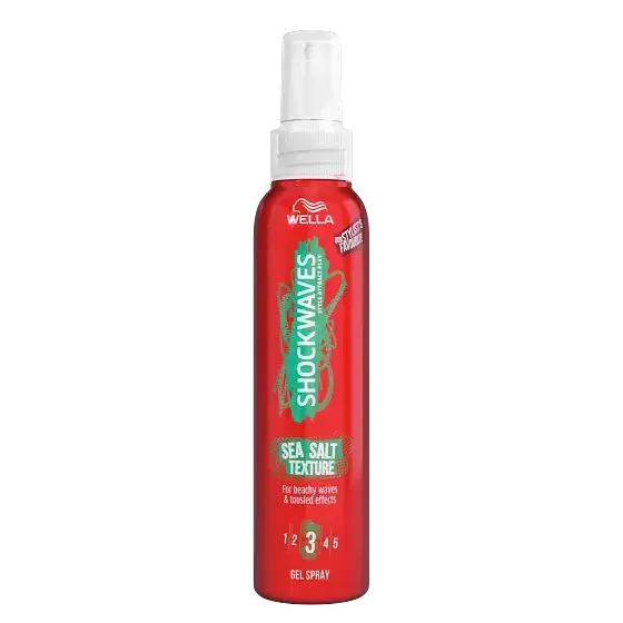 Wella Shockwaves Sea Salt Texture Gel Spray