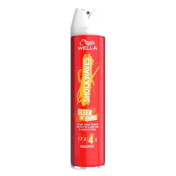 Wella Shockwaves Sleek N' Shine Hairspray