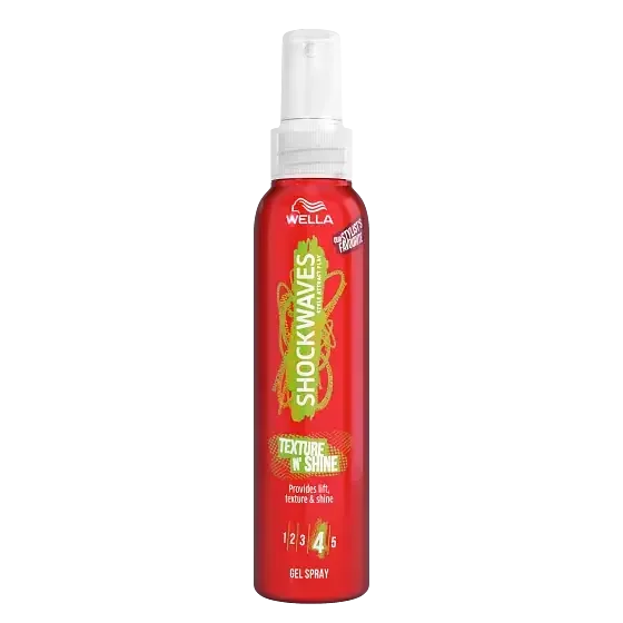 Wella Shockwaves Texture N' Shine Gel Spray