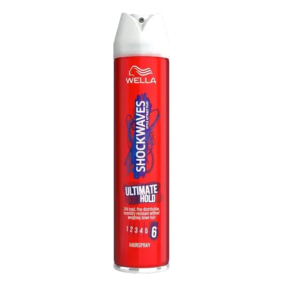 Wella Shockwaves Ultimate Hold Hairspray
