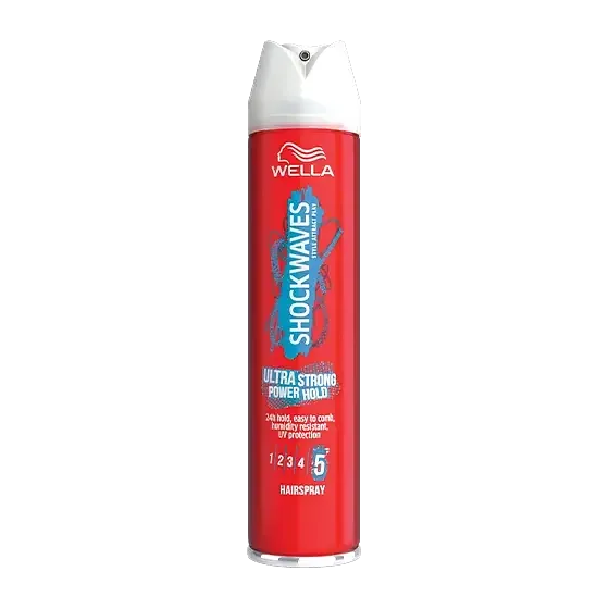 Wella Shockwaves Ultra Strong Power Hold Hairspray