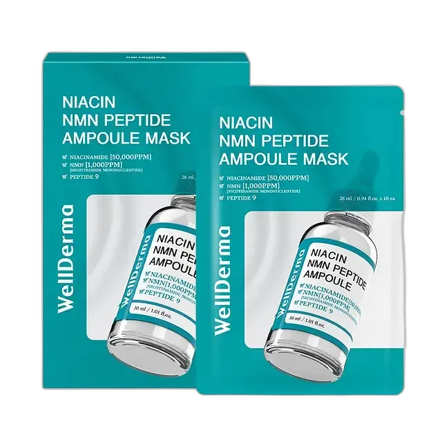 Wellderma G Plus Niacin Nmn Peptide Ampoule Mask