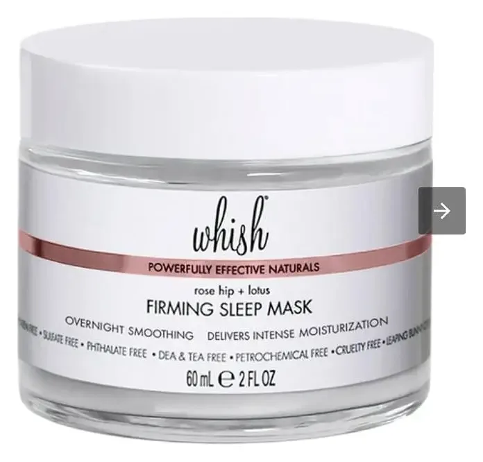 Whish Rose Hip + Lotus Firming Sleep Mask