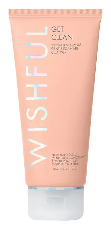 Wishful Get Clean 2% PHA & Sea Moss Gentle Foaming Cleanser