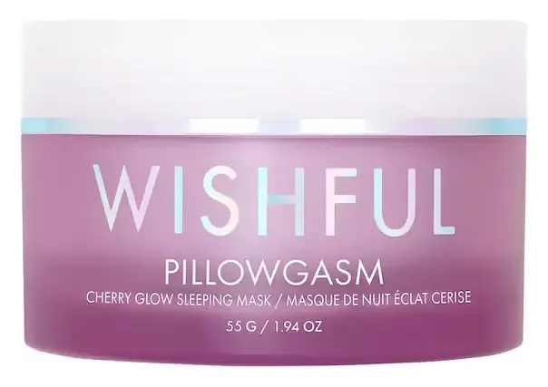 Wishful Pillowgasm Cherry Glow Sleep Mask