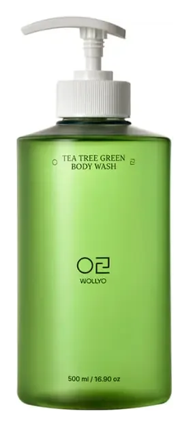 Wollyo Tea Tree Green Body Wash