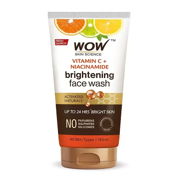 Wow Skin Science Vitamin C + Niacinamide Brightening Face Wash