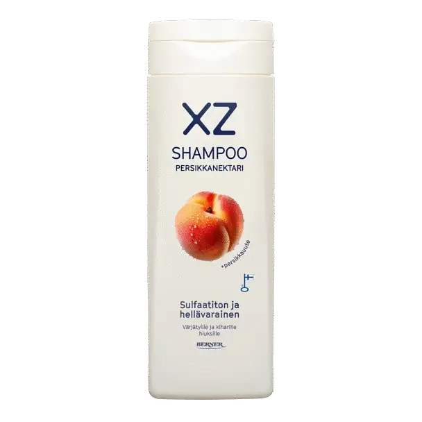 XZ Persikkanektari Sulfaatiton Shampoo