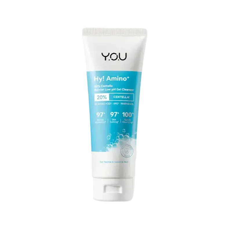 Y.O.U Hy! Amino+ 20% Centella Barrier Low pH Gel Cleanser