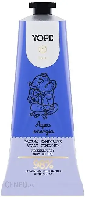 Yope Aqua Camphor Tree & White Thyme Natural Energy Hand Cream