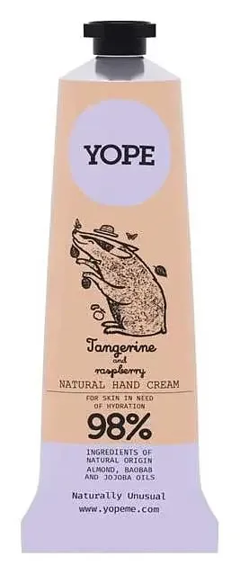 Yope Tangerine And Raspberry Hand Cream