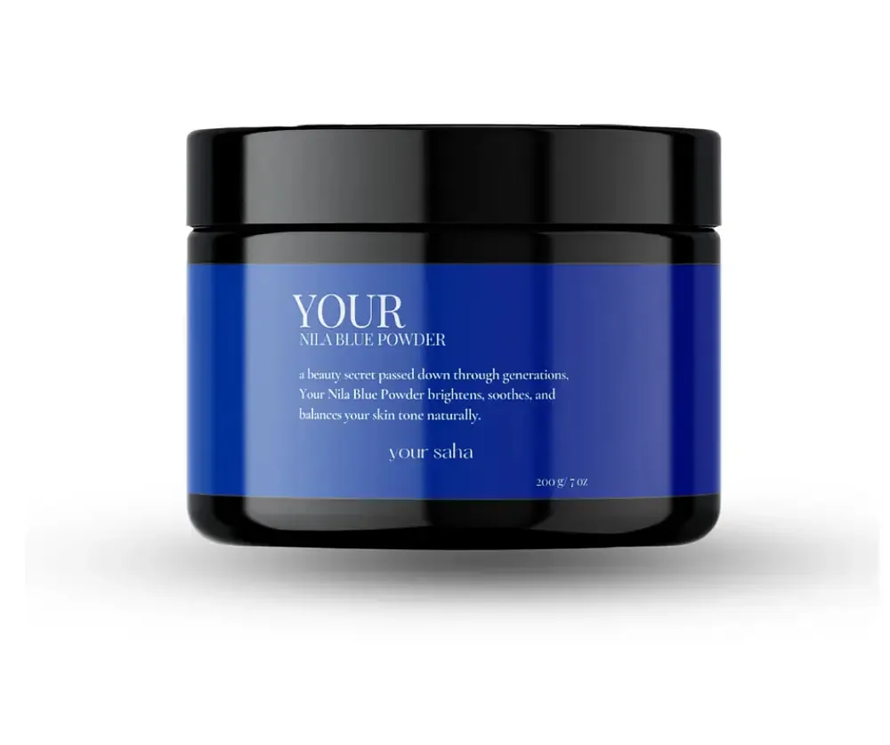 Your Saha Your Nila Blue Powder