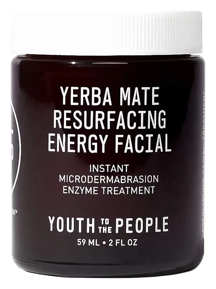Youth To The People Yerba Mate Resurfacing + Exfoliating Energy Facial with Enzymes