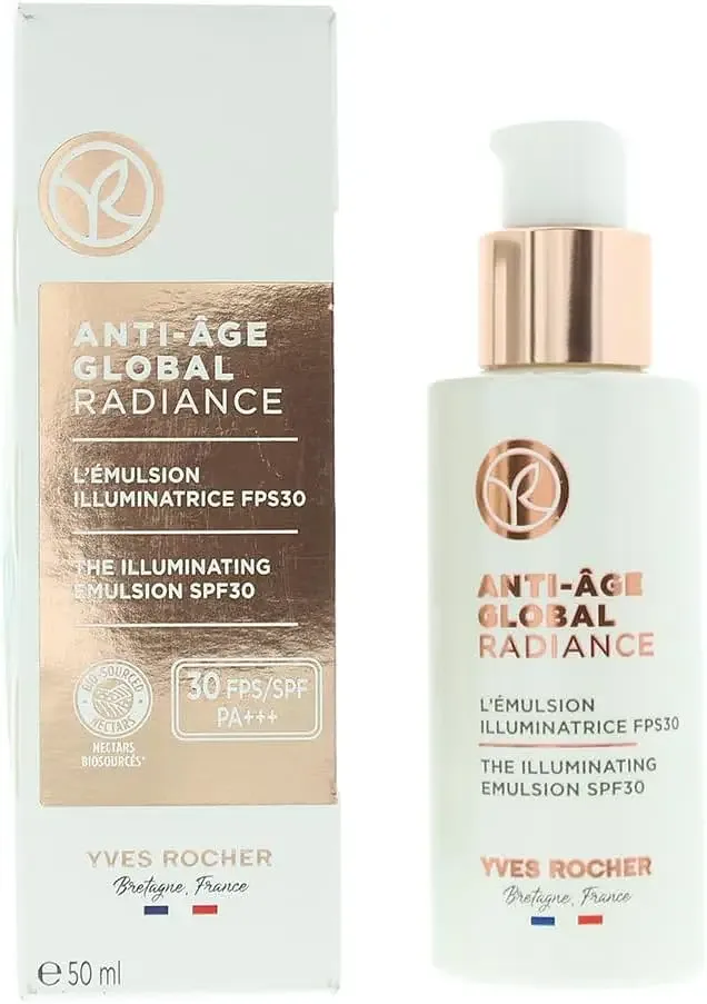 Yves Rocher Anti-Âge Global Radiance The Illuminating Emulsion SPF30