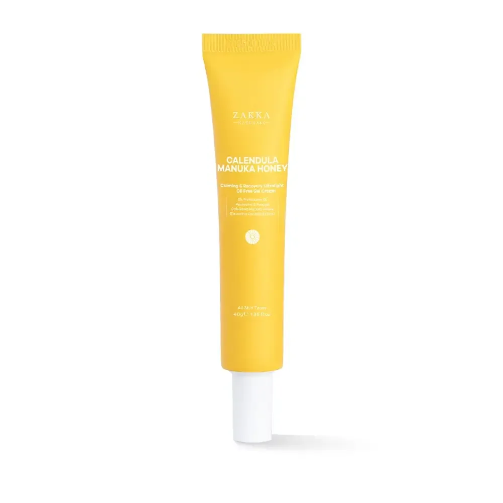 Zakka Naturals Calendula Manuka Honey Calming & Recovery Ultralight Oil Free Gel Cream