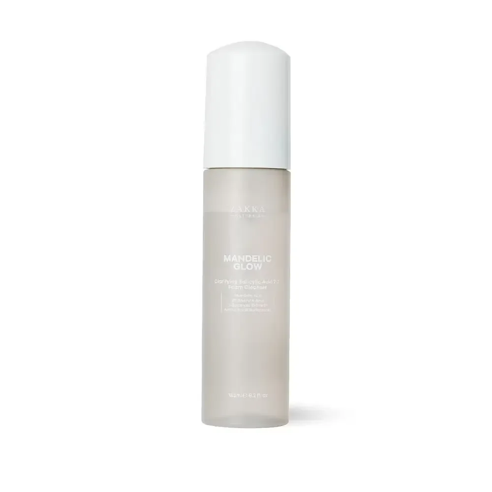 Zakka Naturals Sữa Rửa Mặt AHA BHA Mandelic Glow Clarifying Salicylic Acid