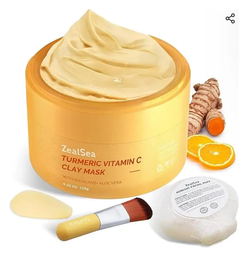 ZealSea Turmeric Vitamin C Clay Mask