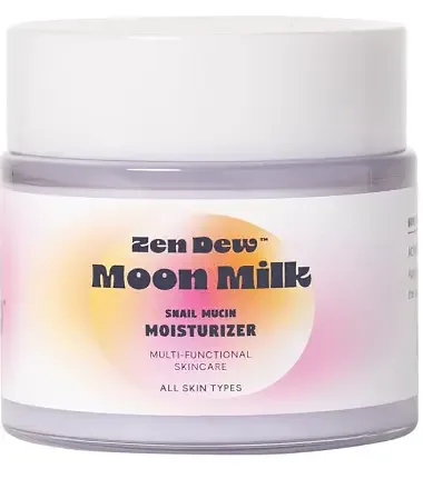 Zen Dew Moon Milk Snail Mucin Moisturizer