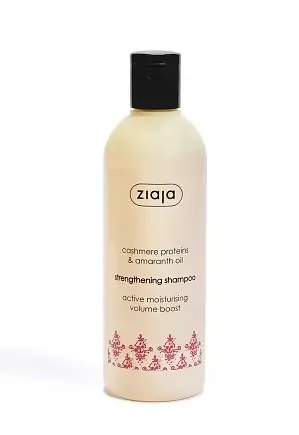 Ziaja Cashmere Proteins & Amaranth Oil Strengthening Shampoo