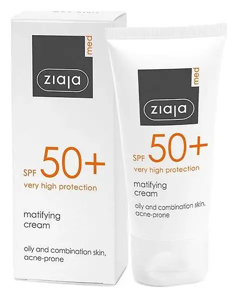 Ziaja Mattifying Cream SPF 50+