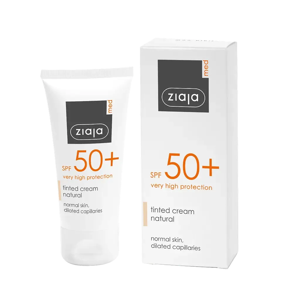 Ziaja Med SPF 50+ Tinted Cream Natural