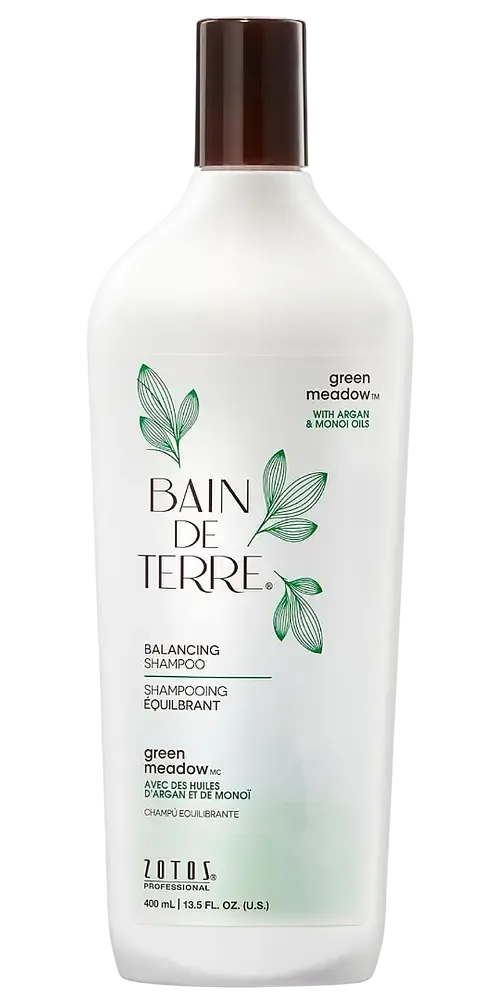 Zotos Professional Bain De Terra Green Meadow Balancing Shampoo