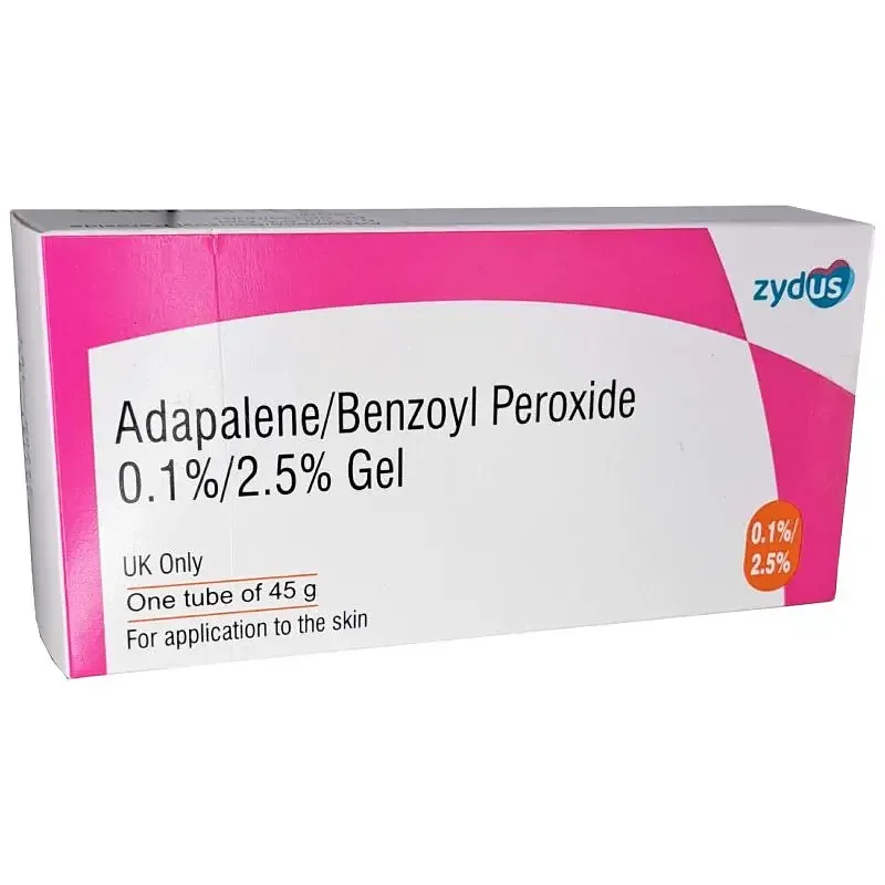 Adapalene/Benzoyl Peroxide 0.1%/2.5% Gel